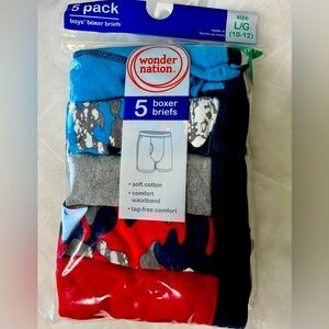 Wonder Nation Boys Briefs 5 pack